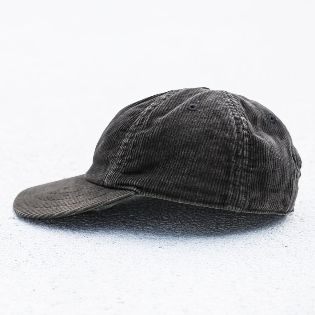 Patagonia Corduroy Cap with One-Point Logo, Gray, Snapback, 33535
