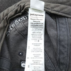 Patagonia Corduroy Cap with One-Point Logo, Gray, Snapback, 33535