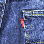 Levi’s 501 Straight Leg Button Fly Denim Jeans W34 L34 Indigo Faded Whiskered