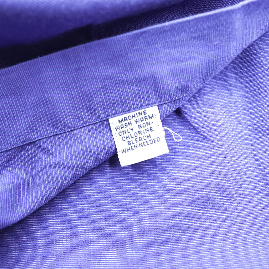 Ralph Lauren 90年代 BLAKE ボタンダウンシャツ XLブルー コットン スモールポニー 刺繍 ロゴ