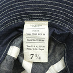 BUZZ RICKSON'S Made in Japan Denim Work Hat Bucket Hat US ARMY One Wash BR01476