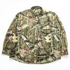 Cabela’s 90年代 リアルツリーカモ 長袖 シャツ ハンティングシャツ XL カーキ カモフラ 胸ポケット