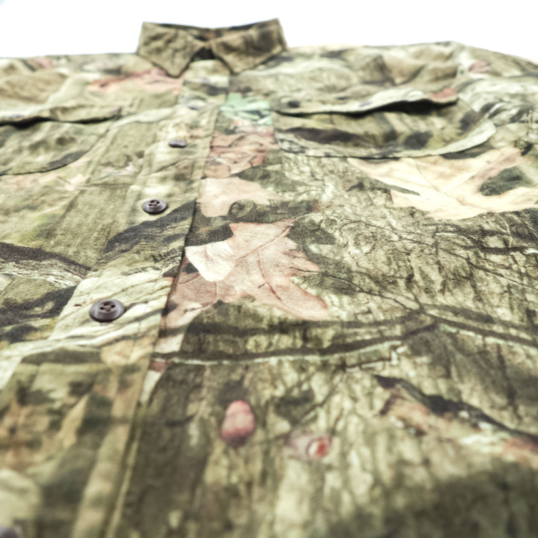 Cabela’s 90年代 リアルツリーカモ 長袖 シャツ ハンティングシャツ XL カーキ カモフラ 胸ポケット