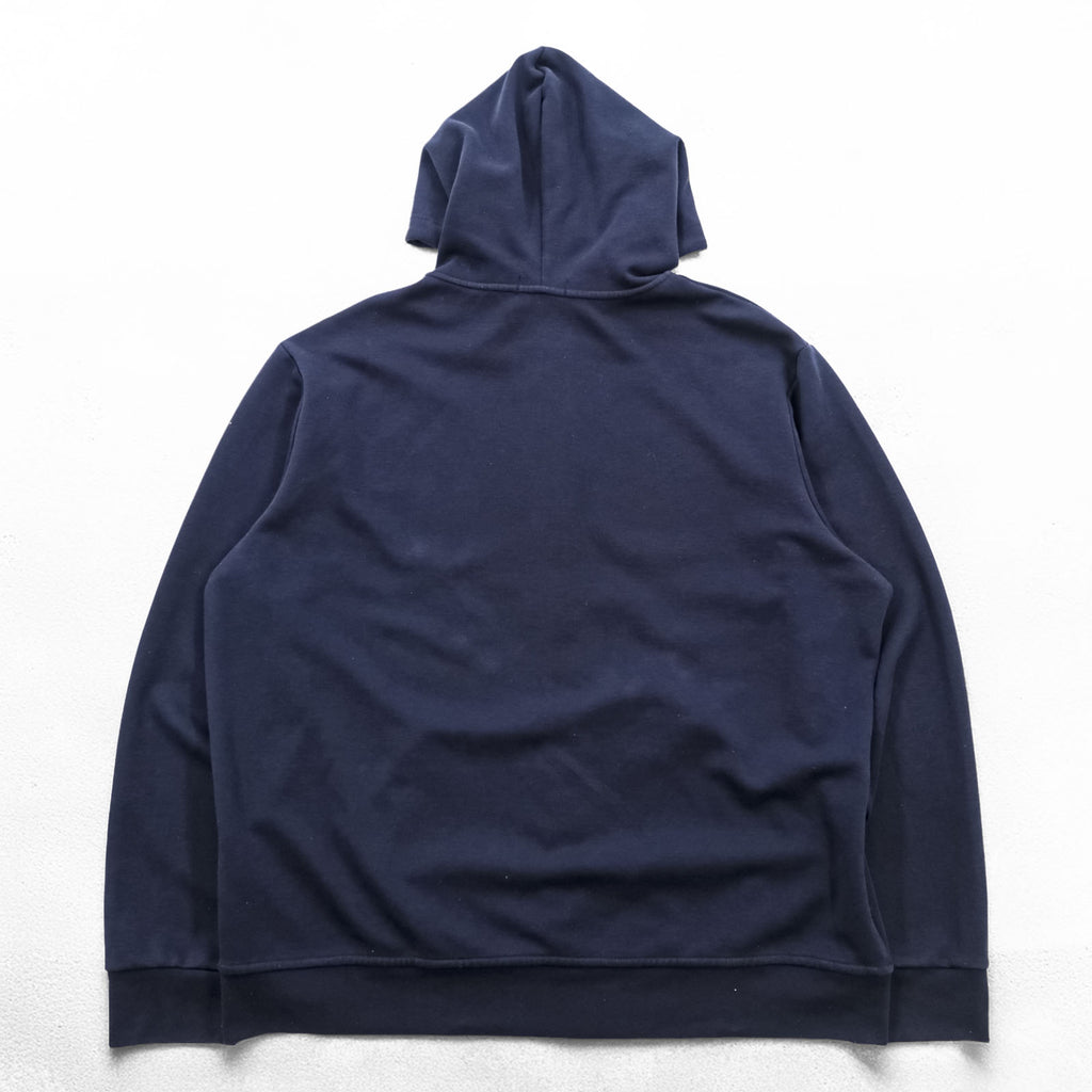 Polo Ralph Lauren ジップパーカー XL ネイビー フロントポケット スモールポニー 刺繍 ロゴ