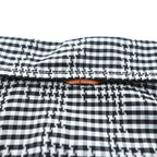 HUGO BOSS スリムフィット ワークシャツ XL ホワイト ブラック チェック 胸ポケット