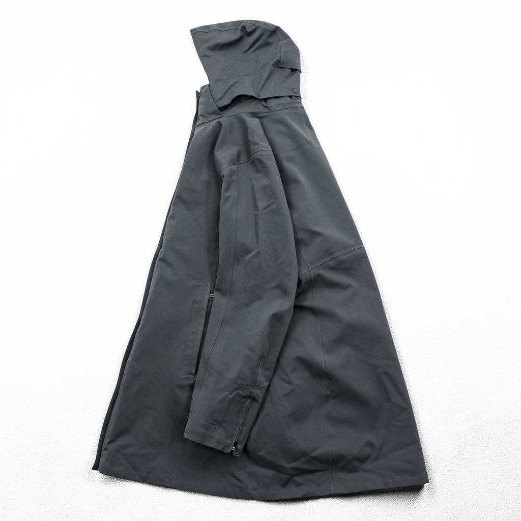Patagonia TRES PARKA Coat, XL Gray, Stretch, Waterproof, Detachable Hoodie, 28405