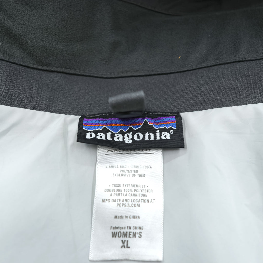 Patagonia TRES PARKA Coat, XL Gray, Stretch, Waterproof, Detachable Hoodie, 28405