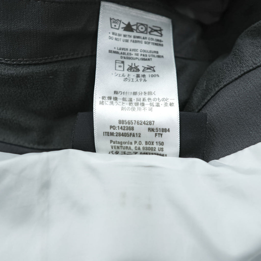 Patagonia TRES PARKA Coat, XL Gray, Stretch, Waterproof, Detachable Hoodie, 28405