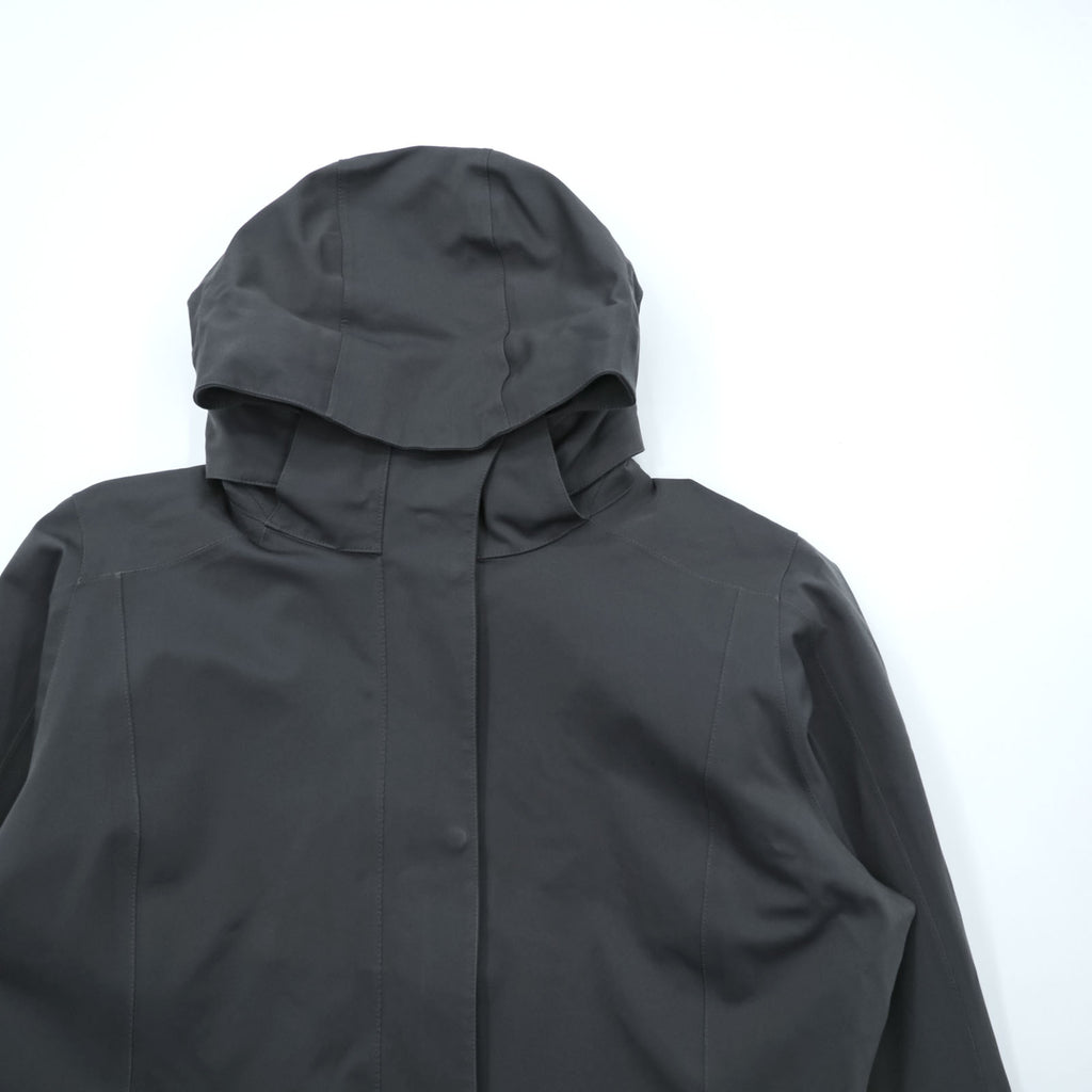 Patagonia TRES PARKA Coat, XL Gray, Stretch, Waterproof, Detachable Hoodie, 28405