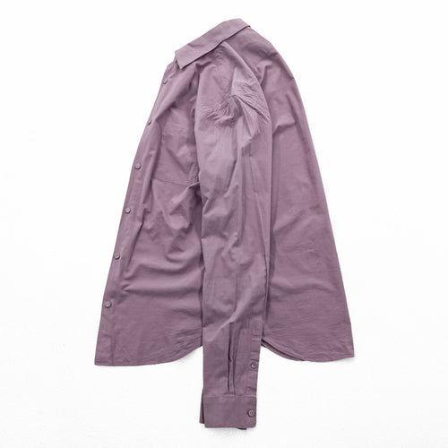 BURBERRY LONDON イタリア製 ドレスシャツ M ピンク 胸ポケット コットン FINBURY CB