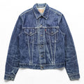 Levi's 70500-0401 ユーロリーバイス 00年代 デニム トラッカージャケット Gジャン L インディゴ フェード ハチノス クロアチア製