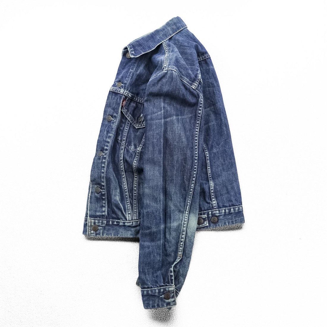 Levi's 70500-0401 ユーロリーバイス 00年代 デニム トラッカージャケット Gジャン L インディゴ フェード ハチノス クロアチア製