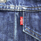 Levi's 70500-0401 ユーロリーバイス 00年代 デニム トラッカージャケット Gジャン L インディゴ フェード ハチノス クロアチア製