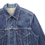 Levi's 70500-0401 ユーロリーバイス 00年代 デニム トラッカージャケット Gジャン L インディゴ フェード ハチノス クロアチア製
