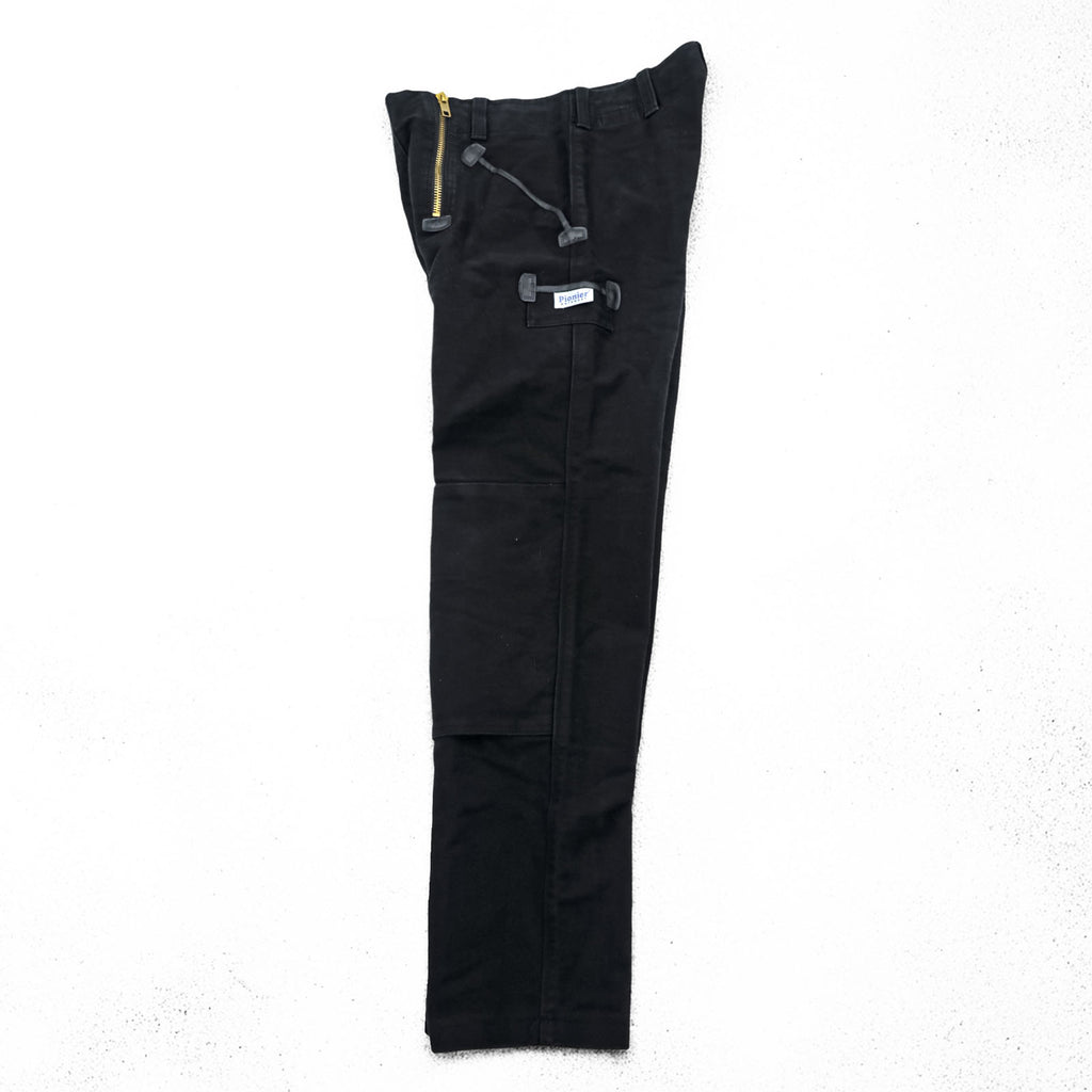 Pionier WORKWEAR Euro Work Double Knee Work Pants L Black Moleskin
