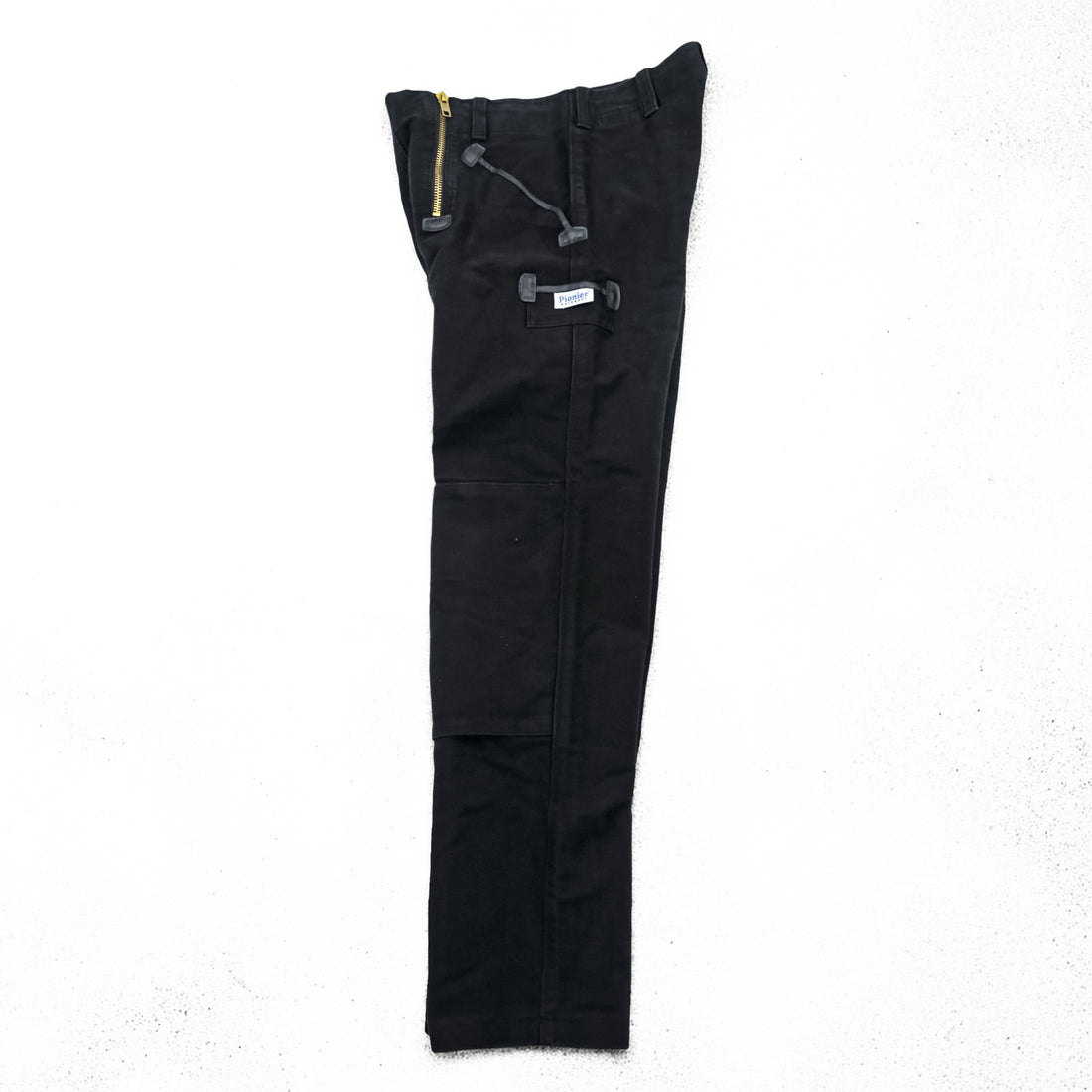 Pionier WORKWEAR Euro Work Double Knee Work Pants L Black Moleskin