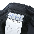 Pionier WORKWEAR Euro Work Double Knee Work Pants L Black Moleskin