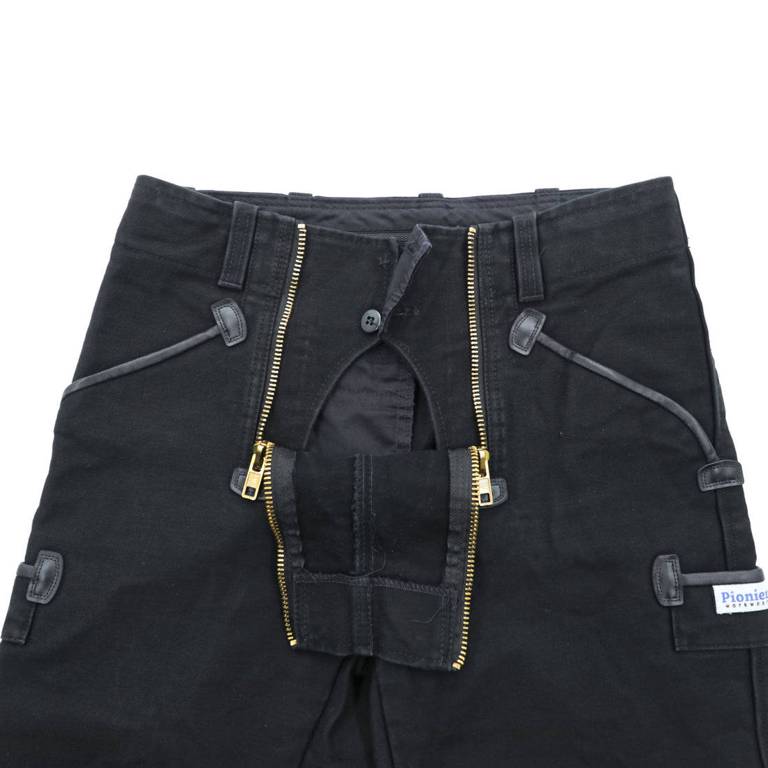 Pionier WORKWEAR Euro Work Double Knee Work Pants L Black Moleskin