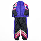 adidas 90年代 ヴィンテージ トラックジャケット セットアップ ジャージ XL 銀タグ トレフォイルロゴ