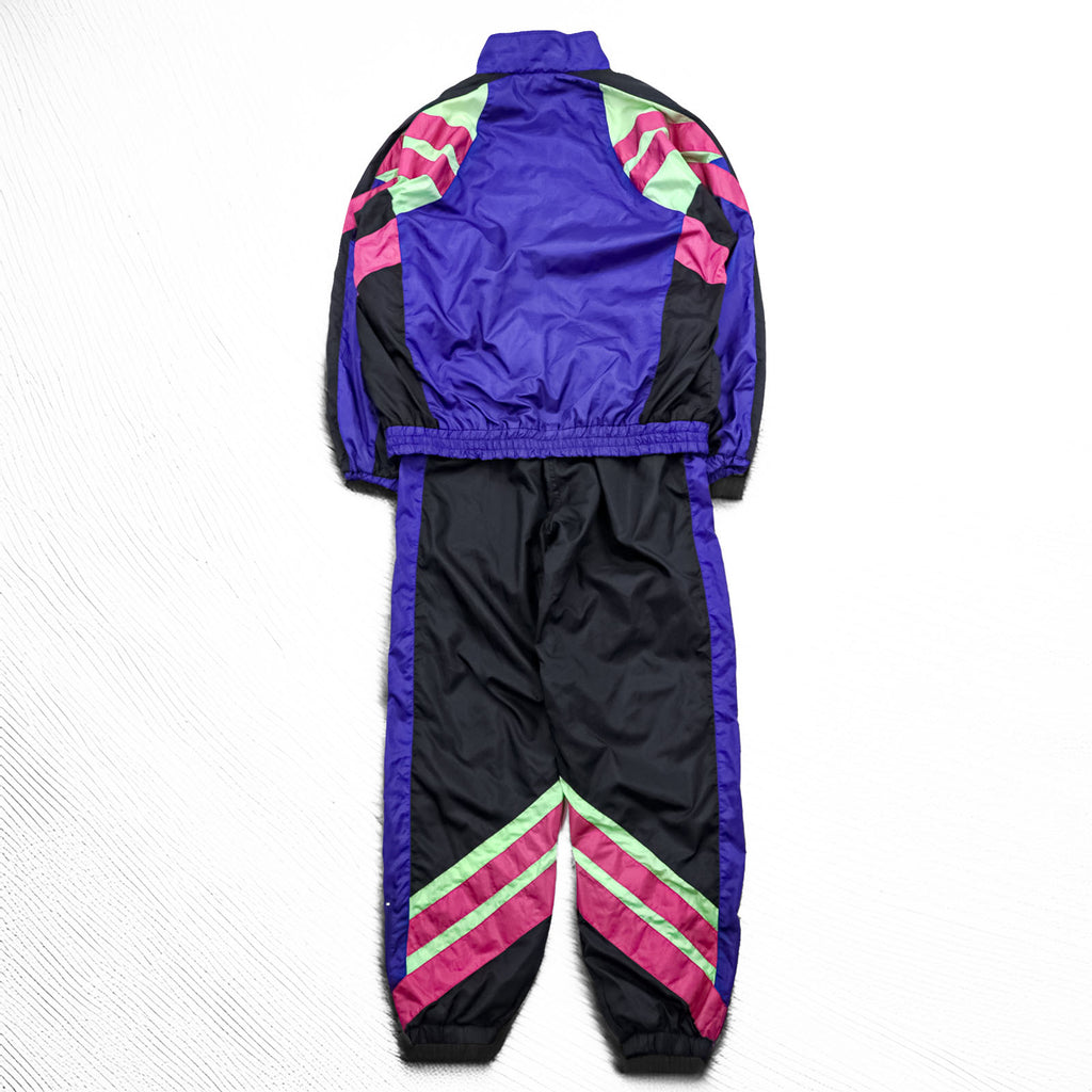 adidas 90年代 ヴィンテージ トラックジャケット セットアップ ジャージ XL 銀タグ トレフォイルロゴ
