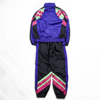 adidas 90年代 ヴィンテージ トラックジャケット セットアップ ジャージ XL 銀タグ トレフォイルロゴ