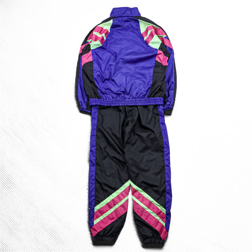 adidas 90年代 ヴィンテージ トラックジャケット セットアップ ジャージ XL 銀タグ トレフォイルロゴ