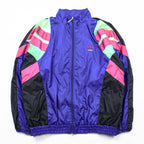 adidas 90年代 ヴィンテージ トラックジャケット セットアップ ジャージ XL 銀タグ トレフォイルロゴ