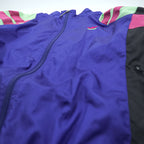 adidas 90年代 ヴィンテージ トラックジャケット セットアップ ジャージ XL 銀タグ トレフォイルロゴ
