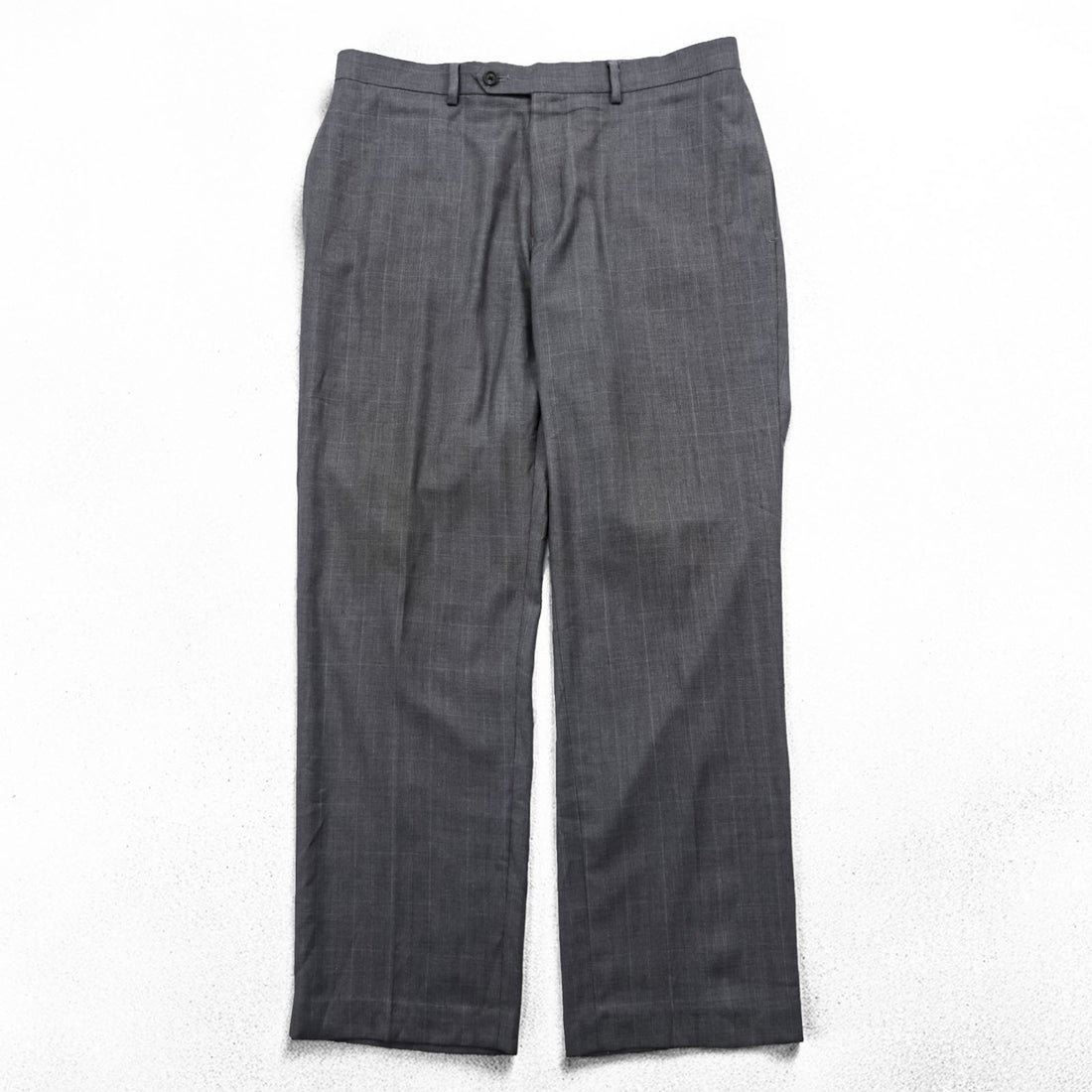 LAUREN RALPH LAUREN 90年代 スラックス パンツ L グレー チェック レーヨン