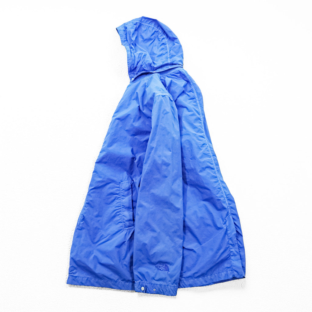 THE NORTH FACE Trekker Light Coat フーデッド コート レインジャケット L ブルー 防水 フード着脱 NP21417
