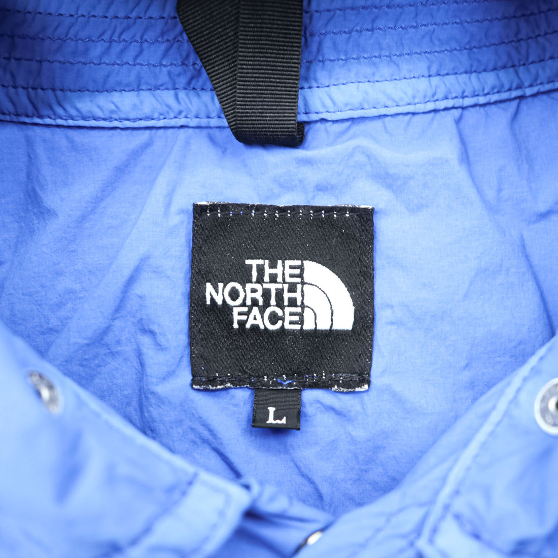 THE NORTH FACE Trekker Light Coat フーデッド コート レインジャケット L ブルー 防水 フード着脱 NP21417