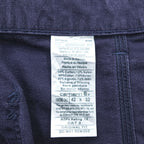 carhartt ダック地 カーゴパンツ ワークパンツ XL ネイビー コットン Flame Resistant 難燃 FRB240-DNY