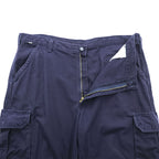 carhartt ダック地 カーゴパンツ ワークパンツ XL ネイビー コットン Flame Resistant 難燃 FRB240-DNY