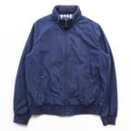346 Brooks Brothers フード収納式 スウィングトップ ハリントンジャケット L ネイビー