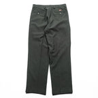 DOCKERS ( Levi's ) 00年代 CLASSIC FIT 2タック ワイド スラックス パンツ L グレー プリーツ KHAKIS
