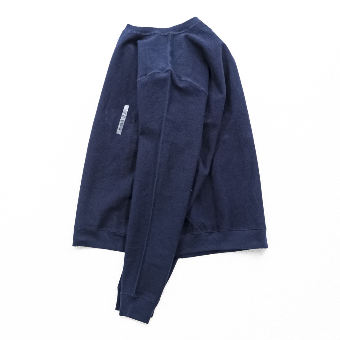 IVY CREW 前V ブランク スウェット トレーナー L ネイビー コットンニット 未使用品