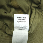 BUZZ RICKSON'S 日本製 ヘリンボーン ツイル アーミーハット バケットハット カーキ BR02667