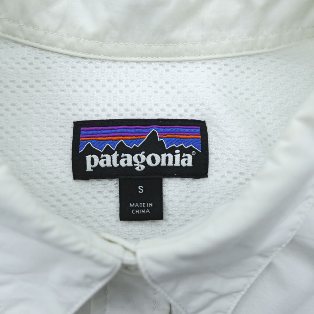 Patagonia アンカーベイ シャツ S ホワイト 胸ポケット コットン 54205