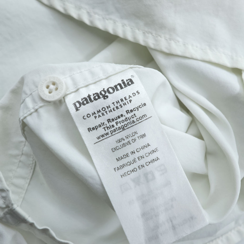 Patagonia アンカーベイ シャツ S ホワイト 胸ポケット コットン 54205