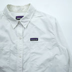 Patagonia アンカーベイ シャツ S ホワイト 胸ポケット コットン 54205