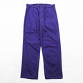 SAINT JAMES 60年代 ユーロヴィンテージ ワークパンツ L ネイビー S.N.C St JAMES サスペンダーボタン フレンチワーク