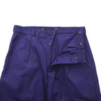 SAINT JAMES 60年代 ユーロヴィンテージ ワークパンツ L ネイビー S.N.C St JAMES サスペンダーボタン フレンチワーク