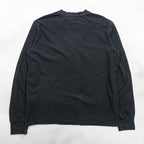 Polo Ralph Lauren 90年代 鹿の子 ニット カーディガン 2XL ブラック スモールポニー刺繍
