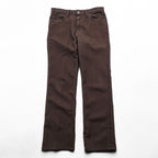 Levi's 90年代 USA製 スタプレ STA-PREST ブーツカット スラックス パンツ L ブラウン SCOVILLジップ 黒タブ 10517 6128