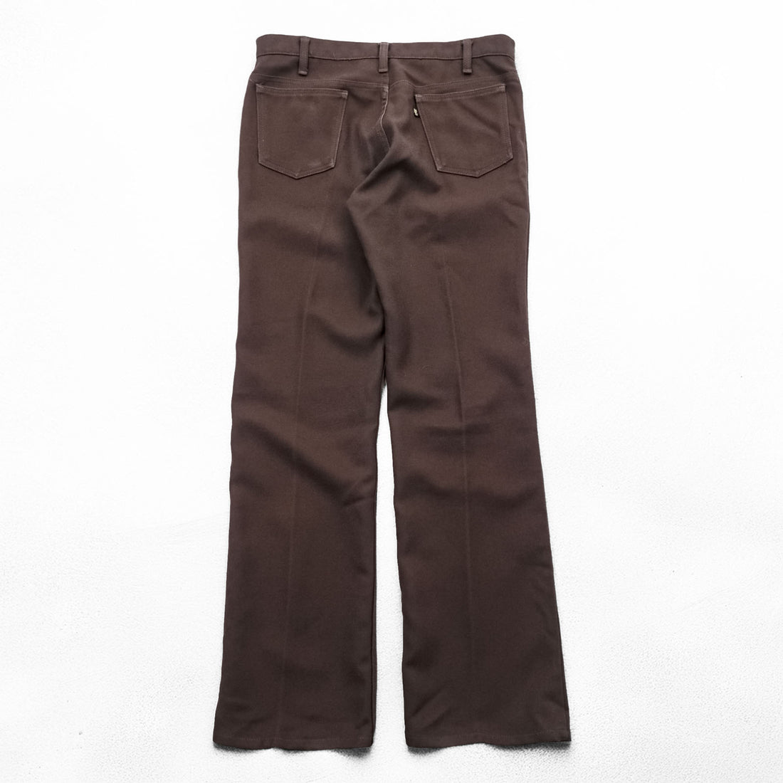 Levi's 90年代 USA製 スタプレ STA-PREST ブーツカット スラックス パンツ L ブラウン SCOVILLジップ 黒タブ 10517 6128