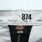 Dickies 874 Original Fit Chino Work Pants M Black ICONS