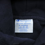 Champion リバースウィーブ REVERSE WEAVE 青単タグ 復刻 プルオーバー パーカー XL ネイビー カンガルーポケット WEST SOCCER
