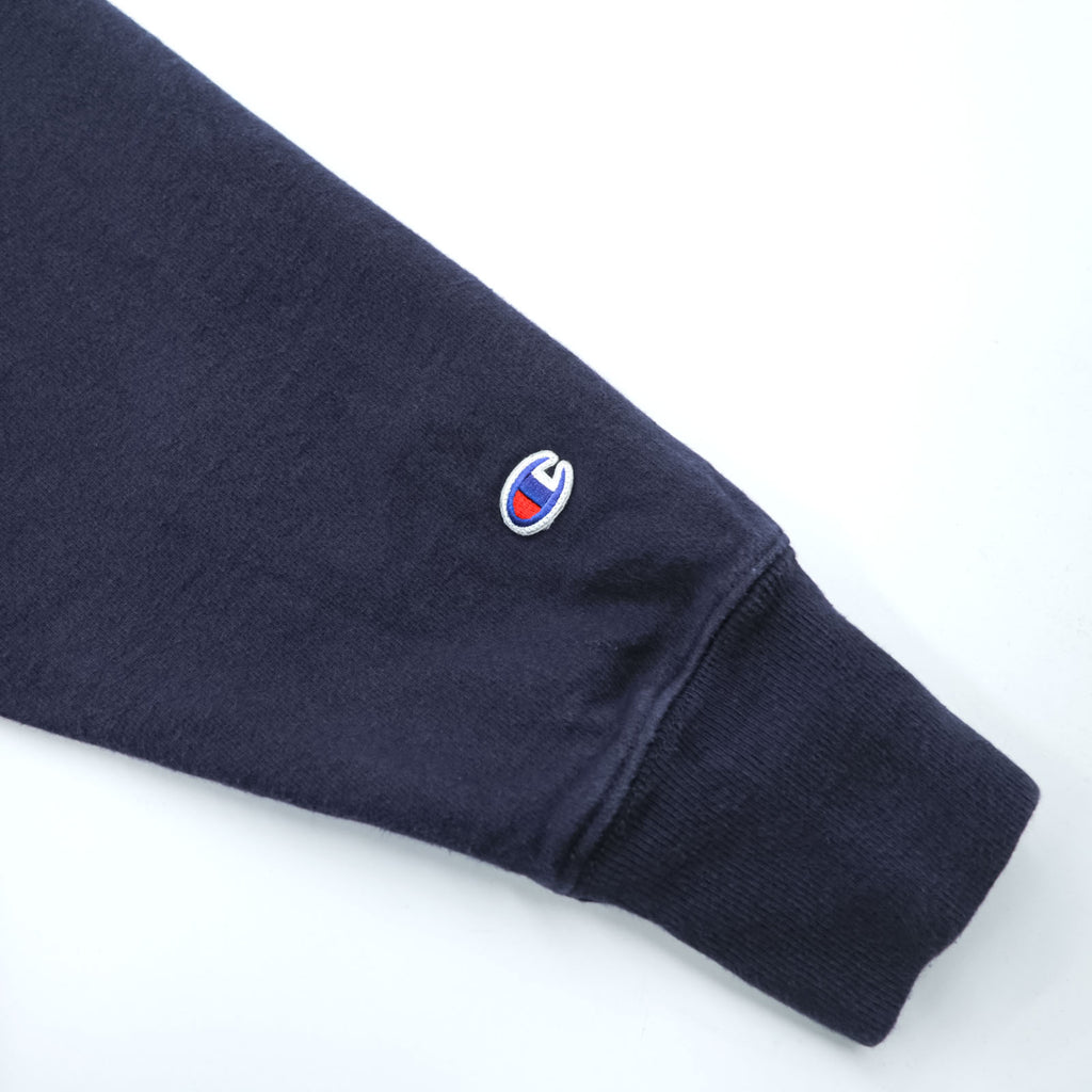 Champion リバースウィーブ REVERSE WEAVE 青単タグ 復刻 プルオーバー パーカー XL ネイビー カンガルーポケット WEST SOCCER