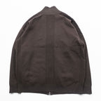 Nihonzen RITOTE Washable Knit Zip-Up Jacket XL~ Brown TIGORA Unused TR-9C1624