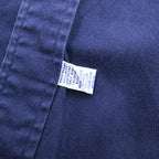 Ralph Lauren 90年代 ボタンダウンシャツ 長袖 コットンシャツ XL ネイビー スモールポニー 刺繍 ロゴ ビッグサイズ